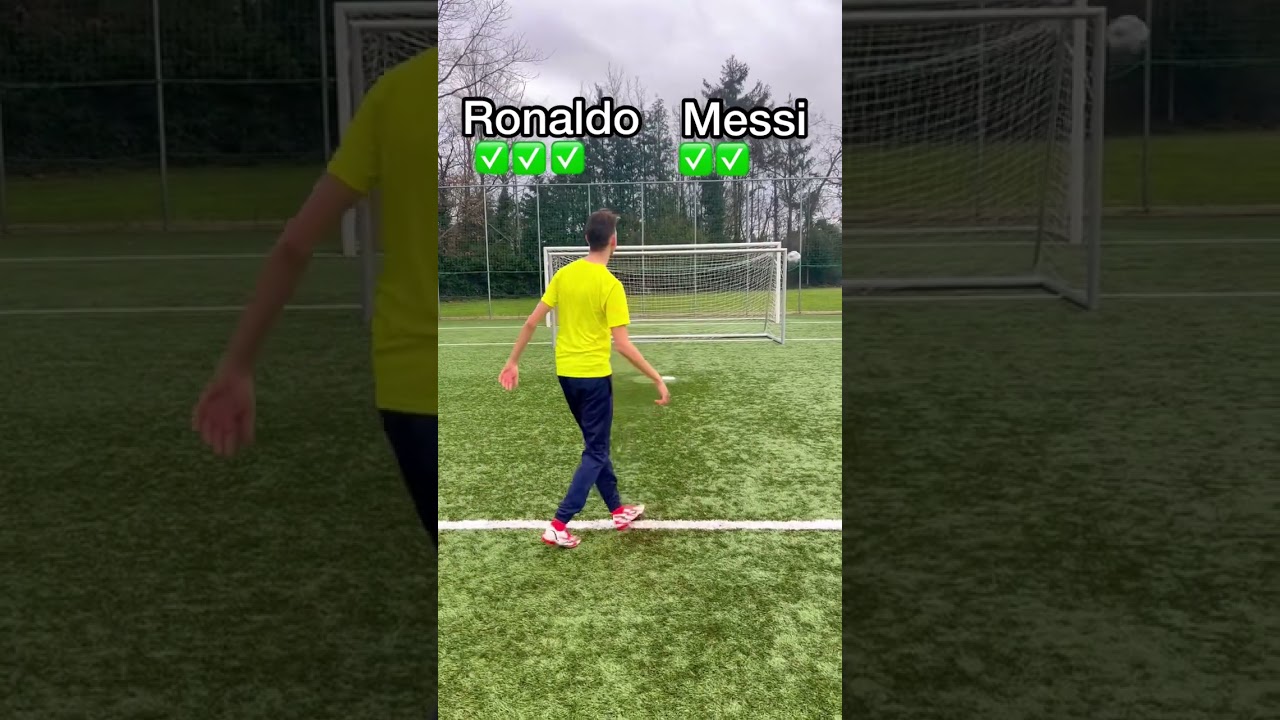 CURVE IT IN CHALLENGE!↩️⚽️ #shorts